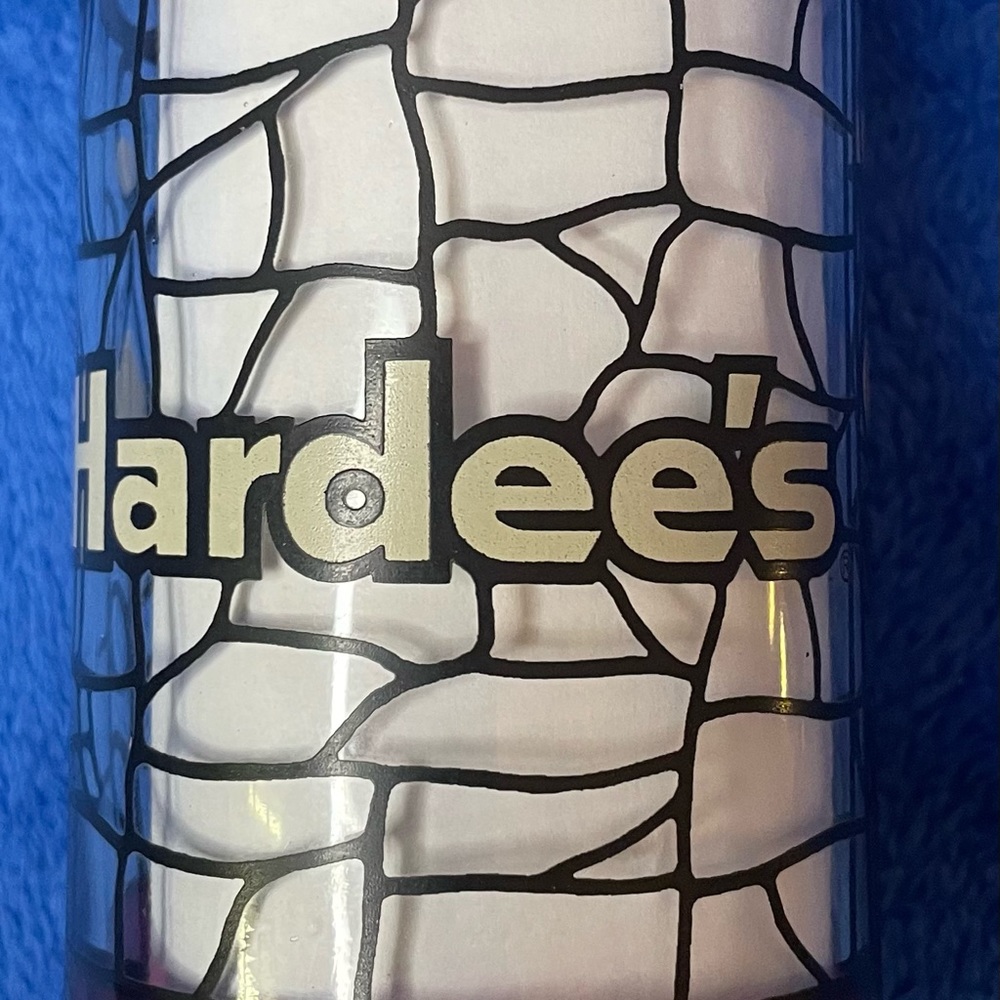 1976 Hardees, Coca-Cola - stained glass design